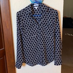 Express Slim fit portofino blouse